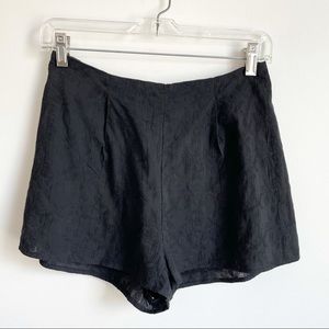 FIRM PRICE Urban Outfitters Lucca Couture Embroidered Shorts Black NWT Size 2